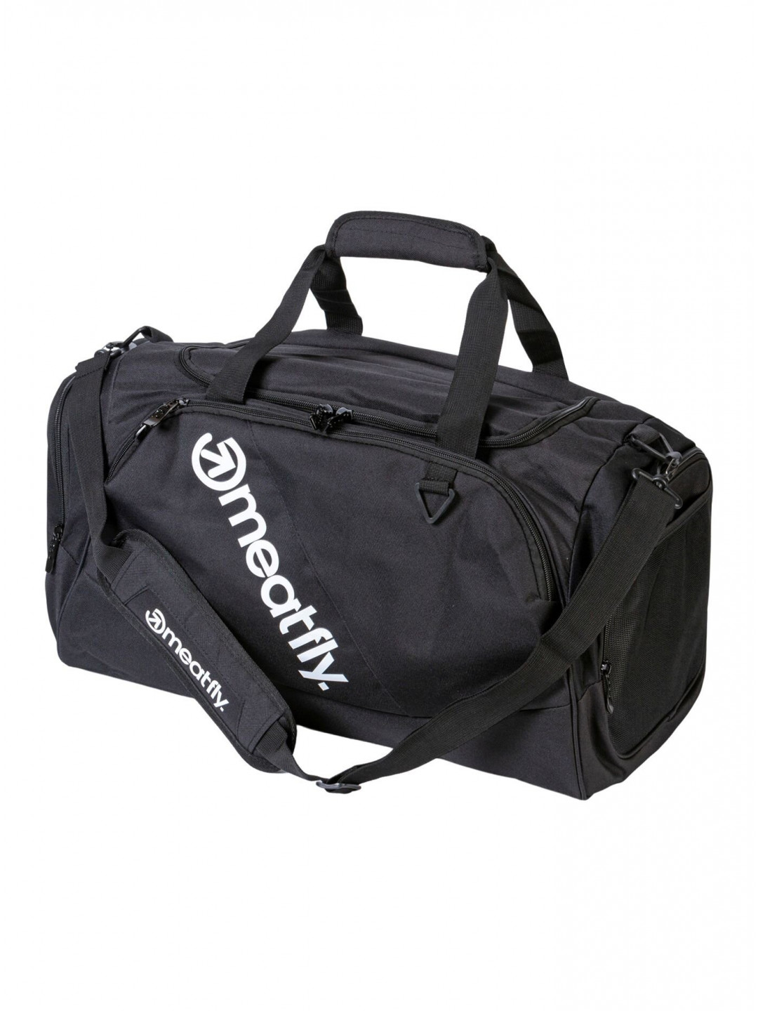 Meatfly cestovní taška Rocky Black Černá Objem 30 L